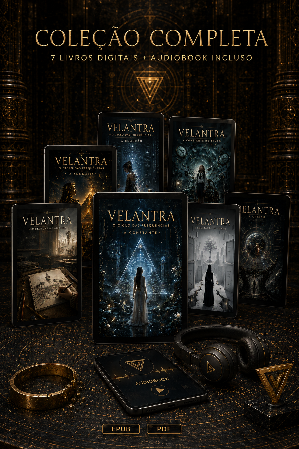 Capa do livro COLEÇÃO COMPLETA + AUDIOBOOK
