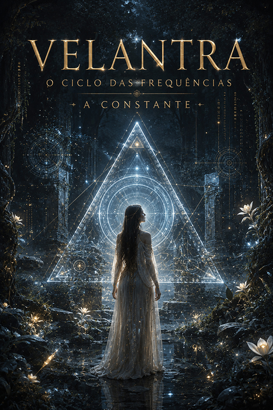 Capa do livro I VELANTRA — O CICLO DAS FREQUÊNCIAS: A CONSTANTE