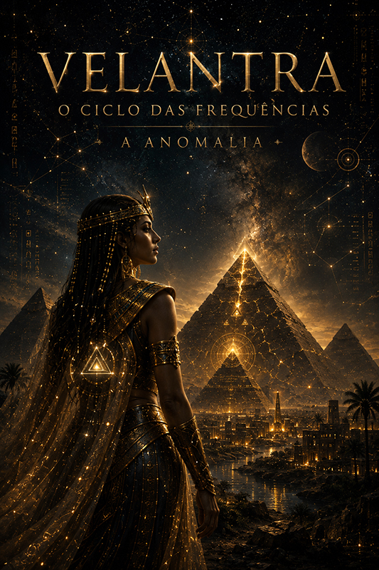 Capa do livro II VELANTRA — O CICLO DAS FREQUÊNCIAS: A ANOMALIA