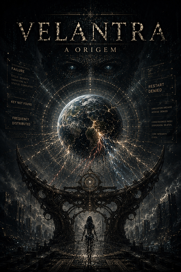 Capa do livro VII VELANTRA — A ORIGEM
