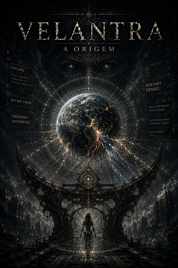 Capa do livro VII VELANTRA — A ORIGEM